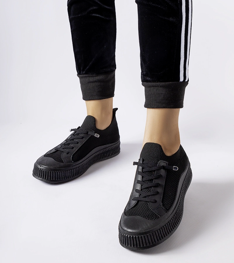 Schwarze Callimaco Slip-On-Sneaker