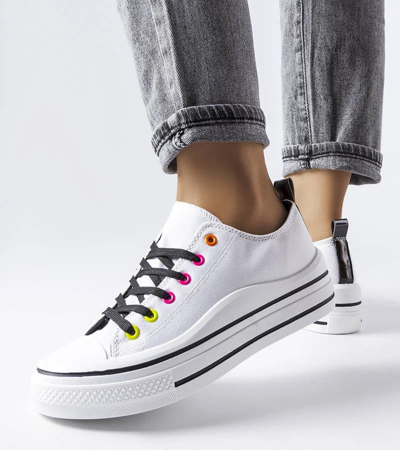 DAMEN LAUFSCHUHE TURNSCHUHE SNEAKER SPORTSCHUHE 9115# WEISS