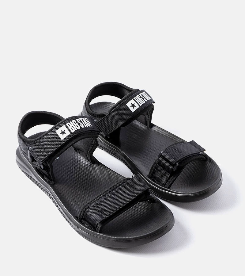 Schwarze Sport-Sandalen Big Star HH174842