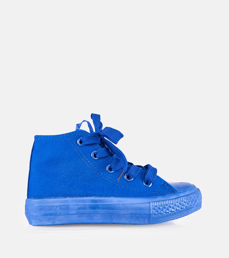 Blaue Kinder-Knöchelsneaker Laly