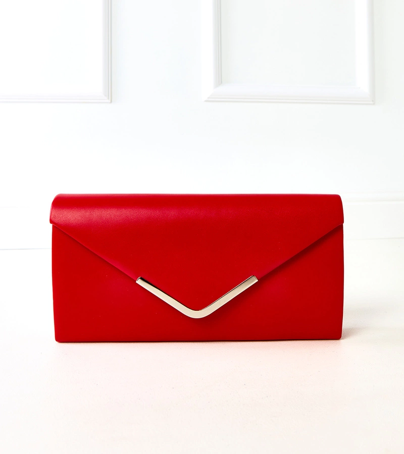 Rote Umschlagtasche von Vinson