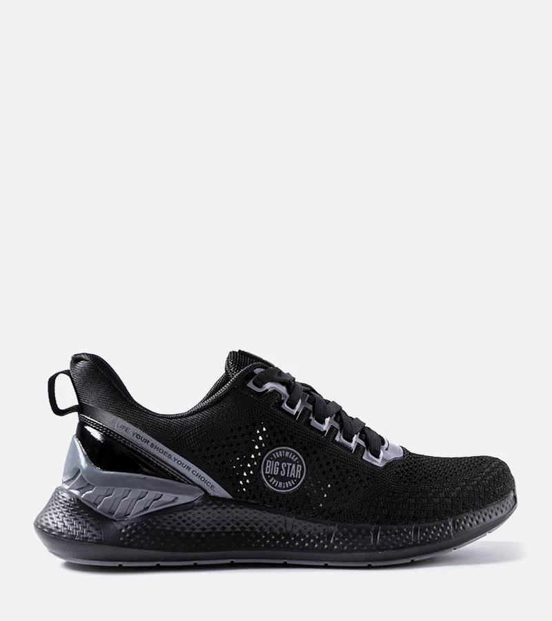 Schwarze Sportschuhe Big Star LL174103