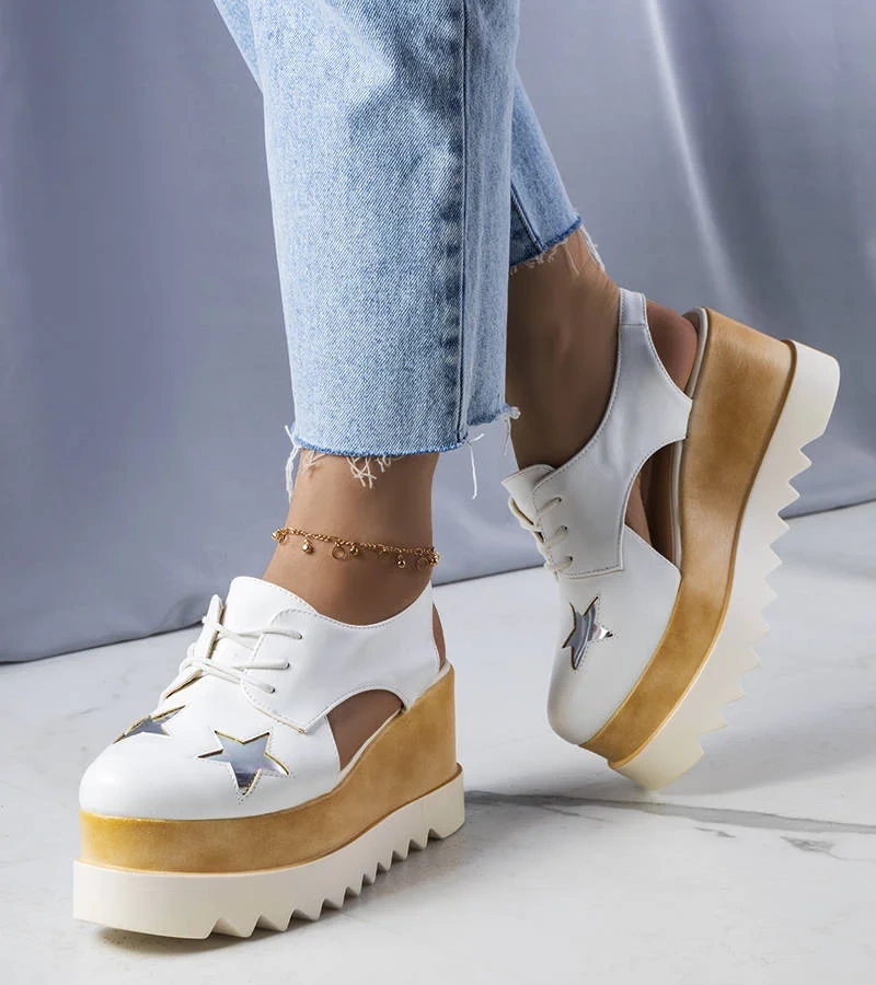 DAMEN LAUFSCHUHE TURNSCHUHE SNEAKER SPORTSCHUHE 9115# WEISS