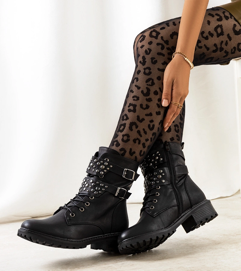 WILDLEDER DAMENSCHUHE SCHUHE STIEFEL STIEFELETTEN HALBSCHUHE A5580 SCHWARZ