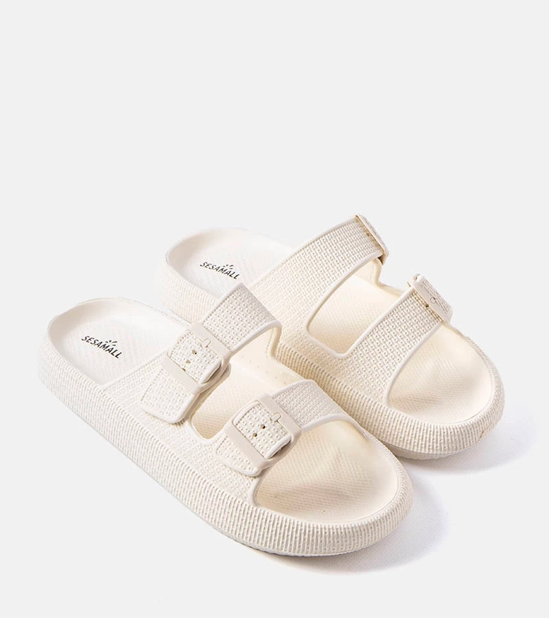 Beige Herren-Pantoletten Karersee