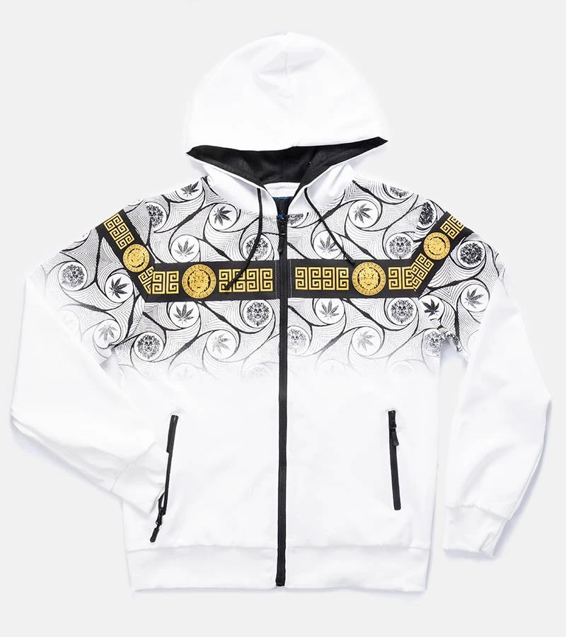 Weiße männliche Sweatshirt mit Guillaume Aufdruck