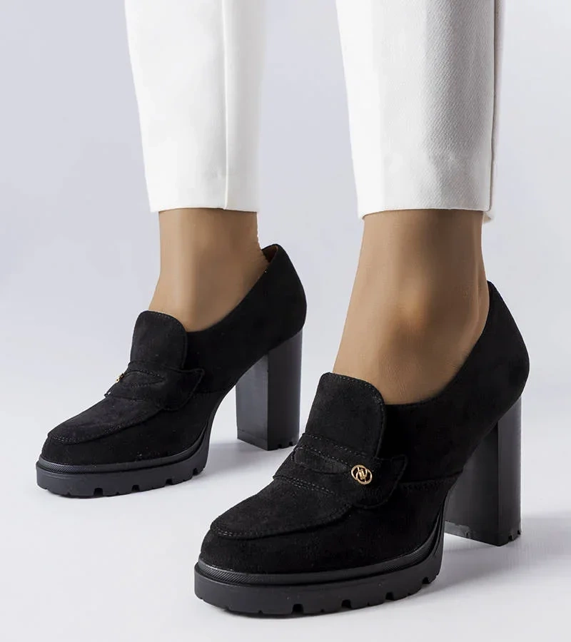 WILDLEDER DAMENSCHUHE SCHUHE STIEFEL STIEFELETTEN HALBSCHUHE A5580 SCHWARZ