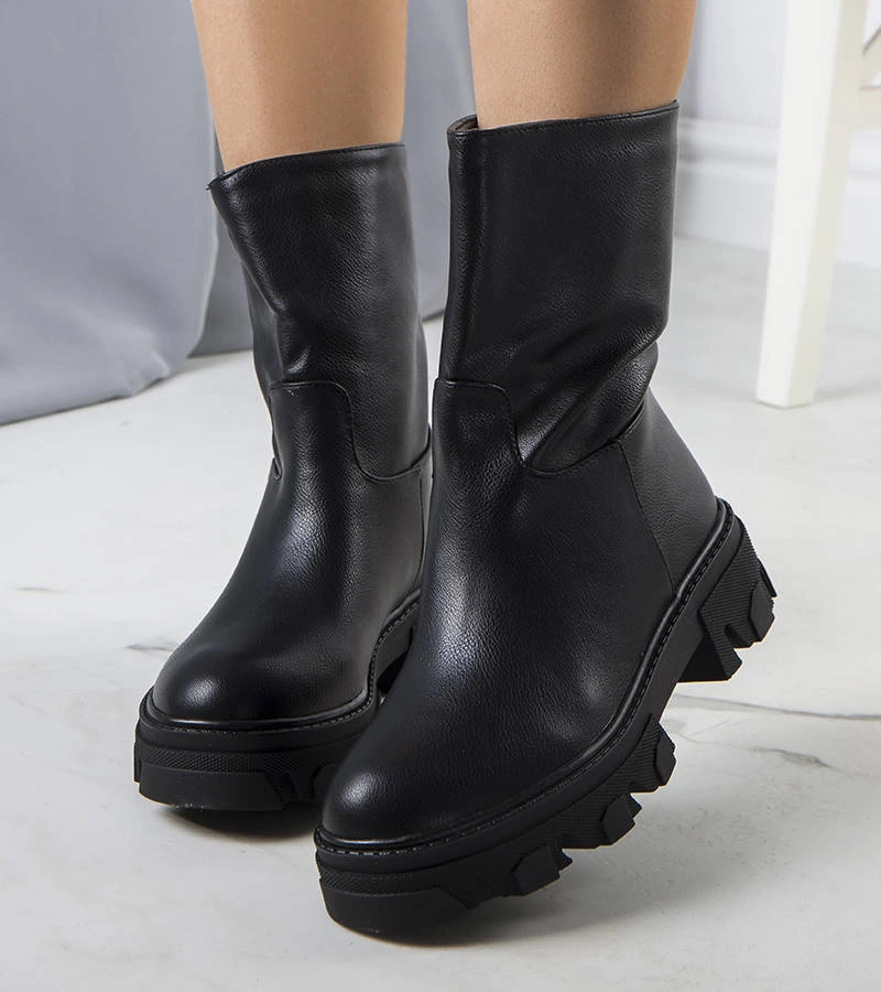 WILDLEDER DAMENSCHUHE SCHUHE STIEFEL STIEFELETTEN HALBSCHUHE A5580 SCHWARZ