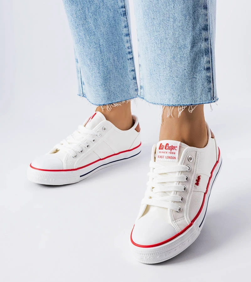 Weiße Sneaker Lee Cooper LCW-22-31-0862L