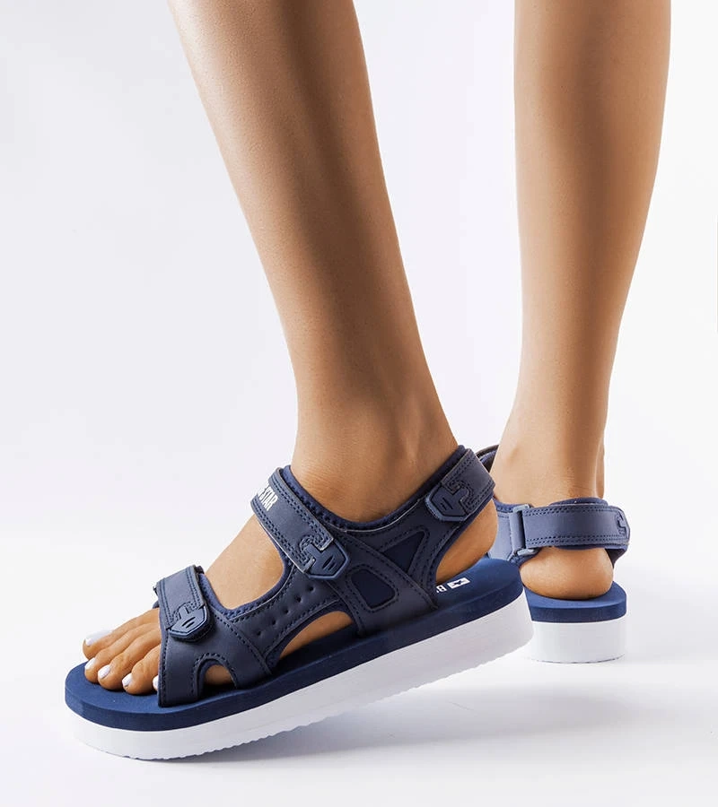 Marineblaue Big Star LL274792 Schaumstoff-Sandalen