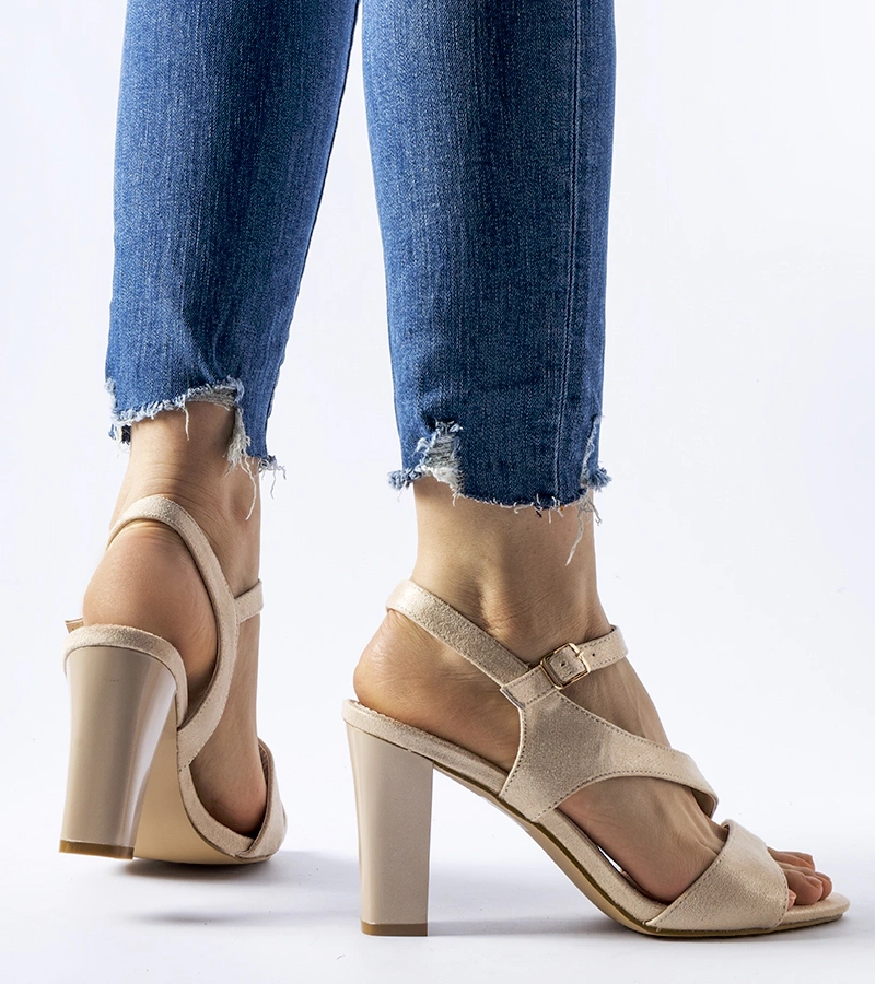 Beige Murdock Stilettosandalen