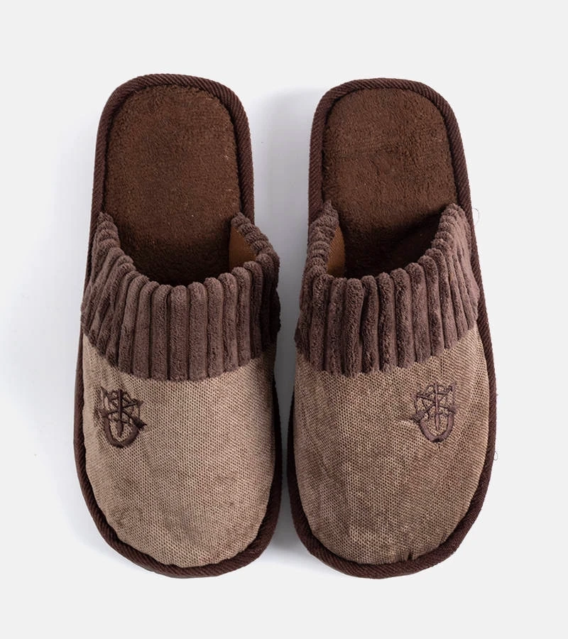 Braune Herren Hausschuhe Lesseps