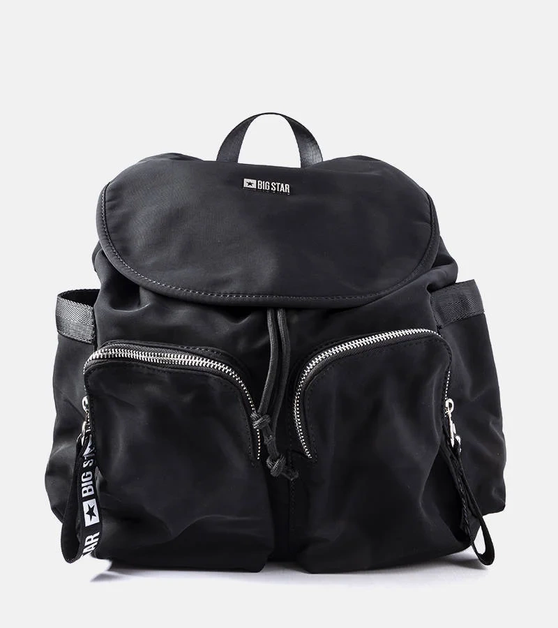 Schwarzer Rucksack Big Star II574021