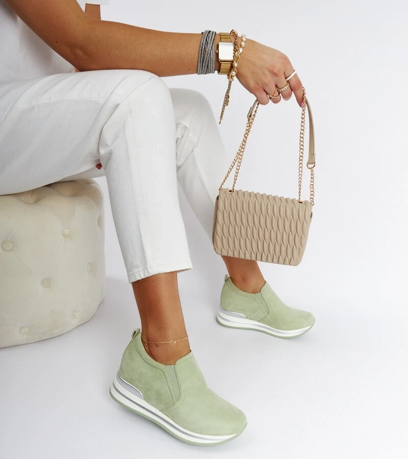 Grüne Keilsneaker Alquippa