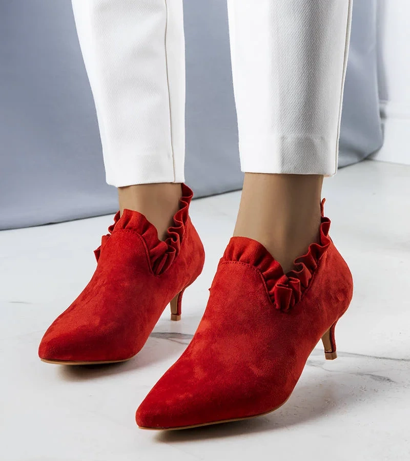 WILDLEDER DAMENSCHUHE SCHUHE STIEFEL STIEFELETTEN HALBSCHUHE A5580 SCHWARZ