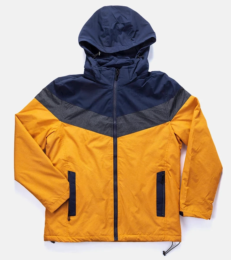 Gelbe Herren Übergangsjacke Dupont