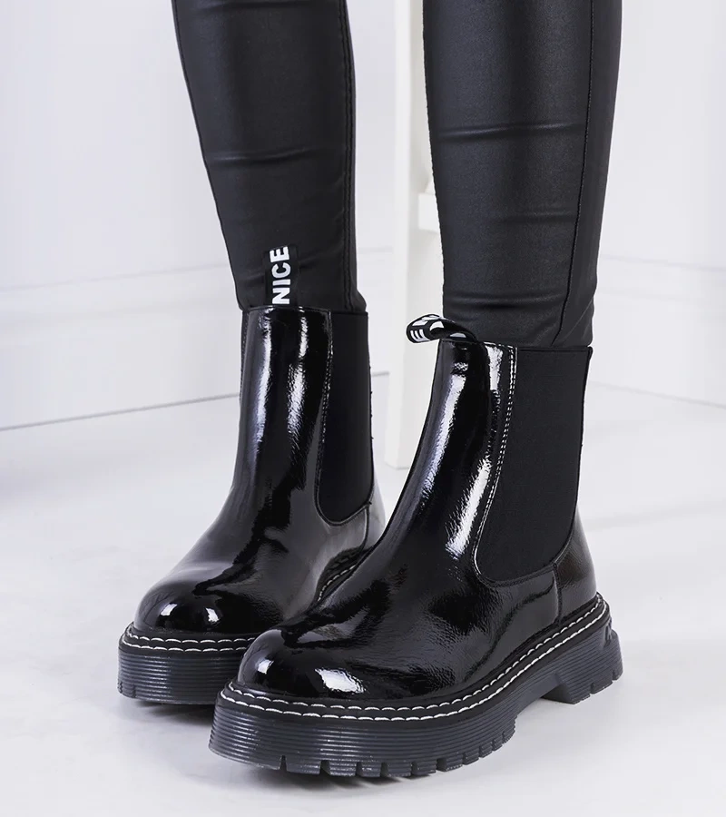 WILDLEDER DAMENSCHUHE SCHUHE STIEFEL STIEFELETTEN HALBSCHUHE A5580 SCHWARZ