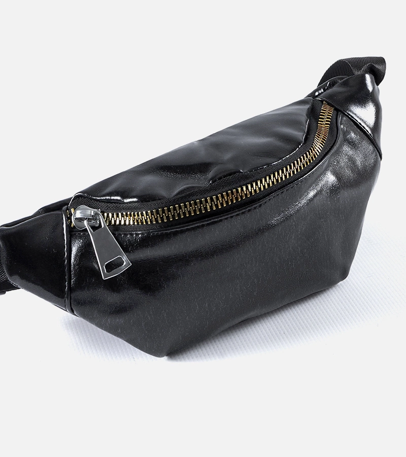 Schwarze lackierte Melville Tasche