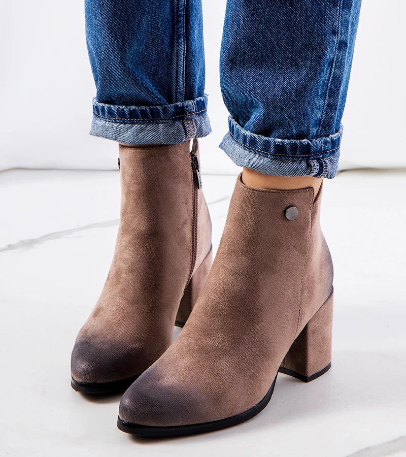 Braune Stiefeletten Goldcrest