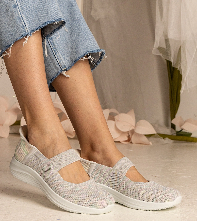 Bunte Damensneaker auf geprägter Sohle Muratti