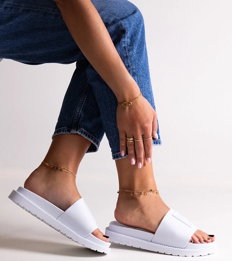 Weiße Big Star LL274428 Flip-Flops