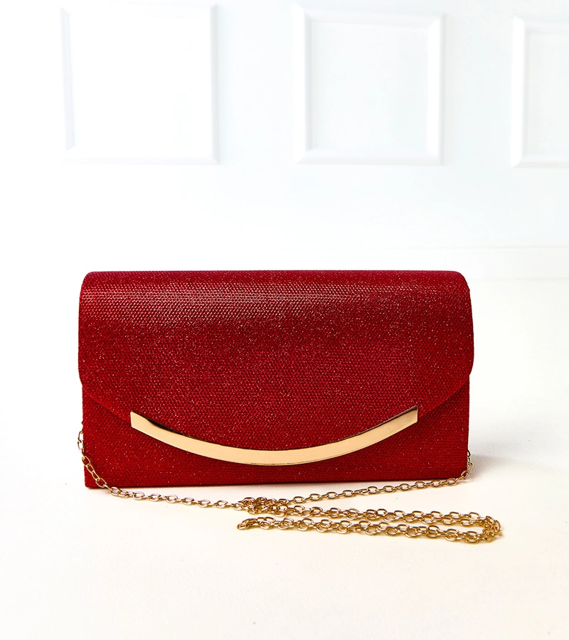 Rote Recife-Umschlagtasche