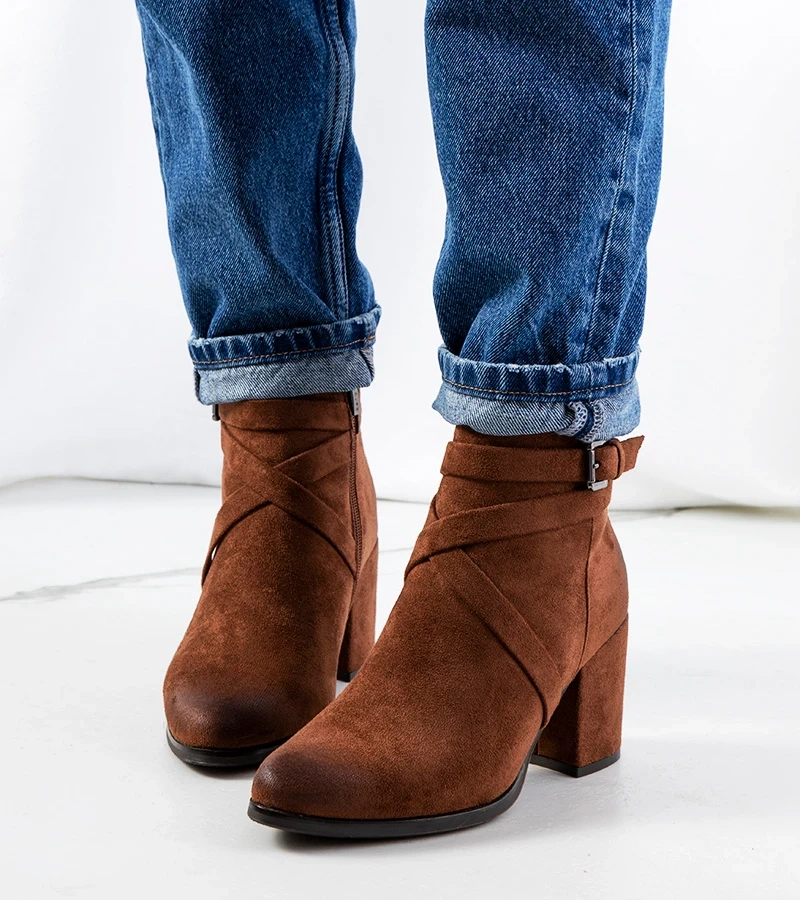 Braune Mossley Stiefeletten