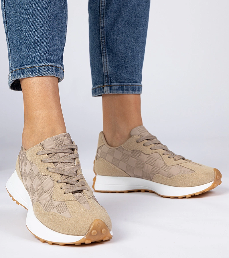 Damen-Sneakers Samara in Beige