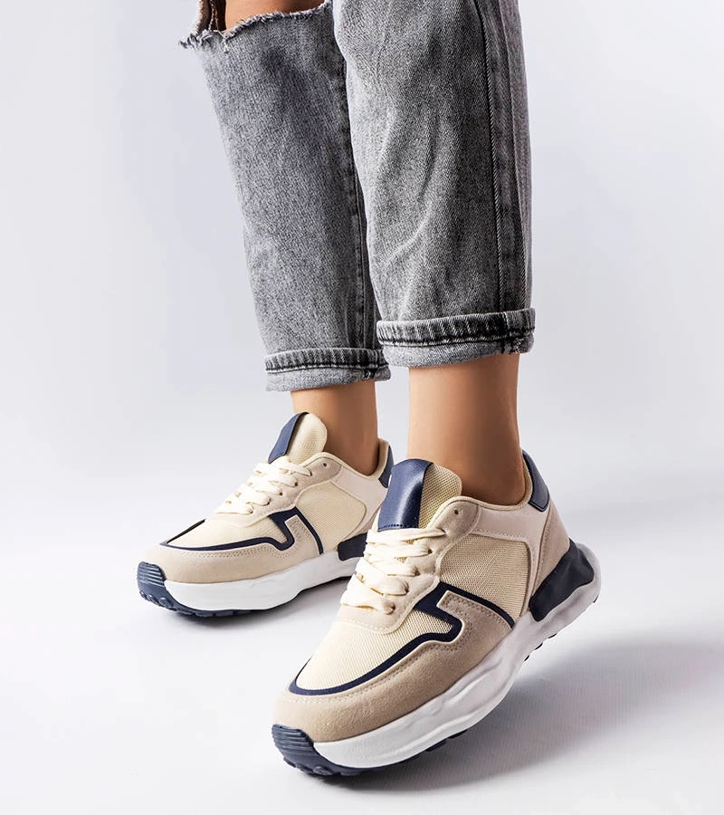 Beige Sport-Sneakers Lothair