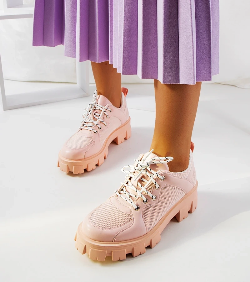 Rosa Damen Sneakers von Bernic