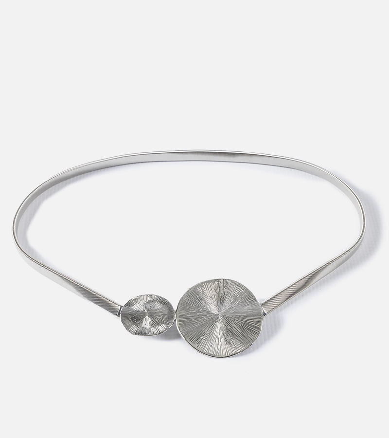 Silberner Gürtel verziert mit Uriels Schnalle