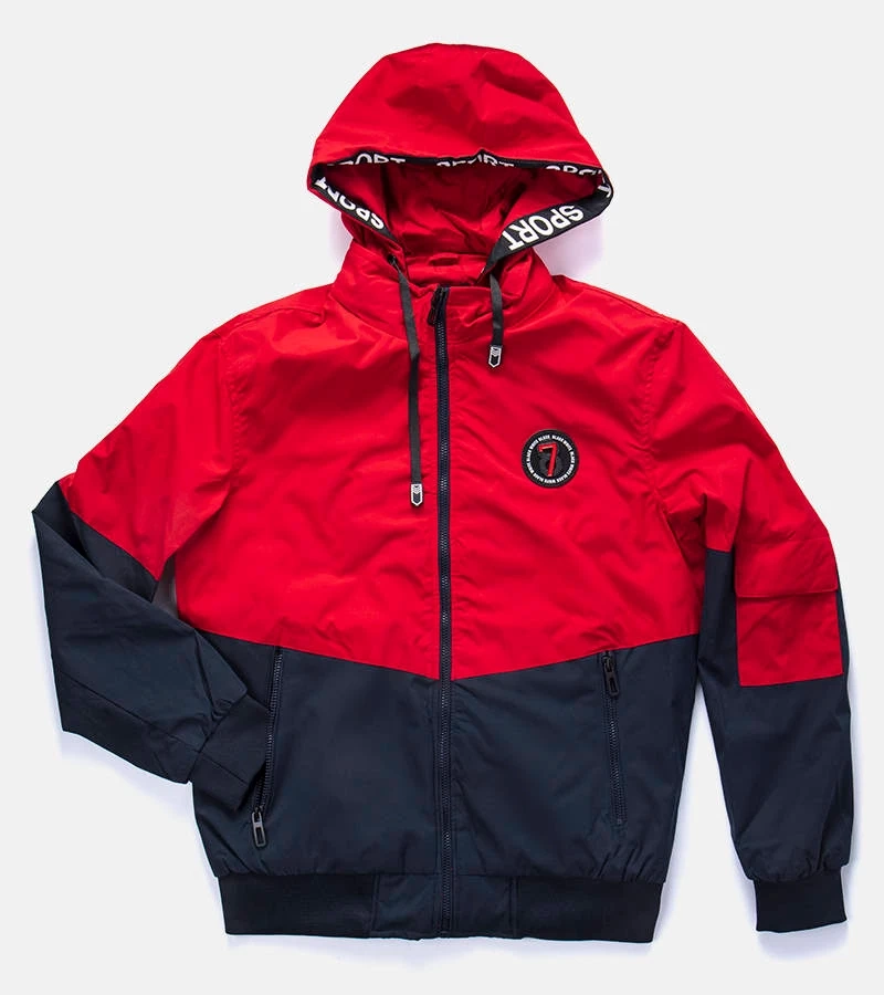 Rote Herren Übergangsjacke Bélanger