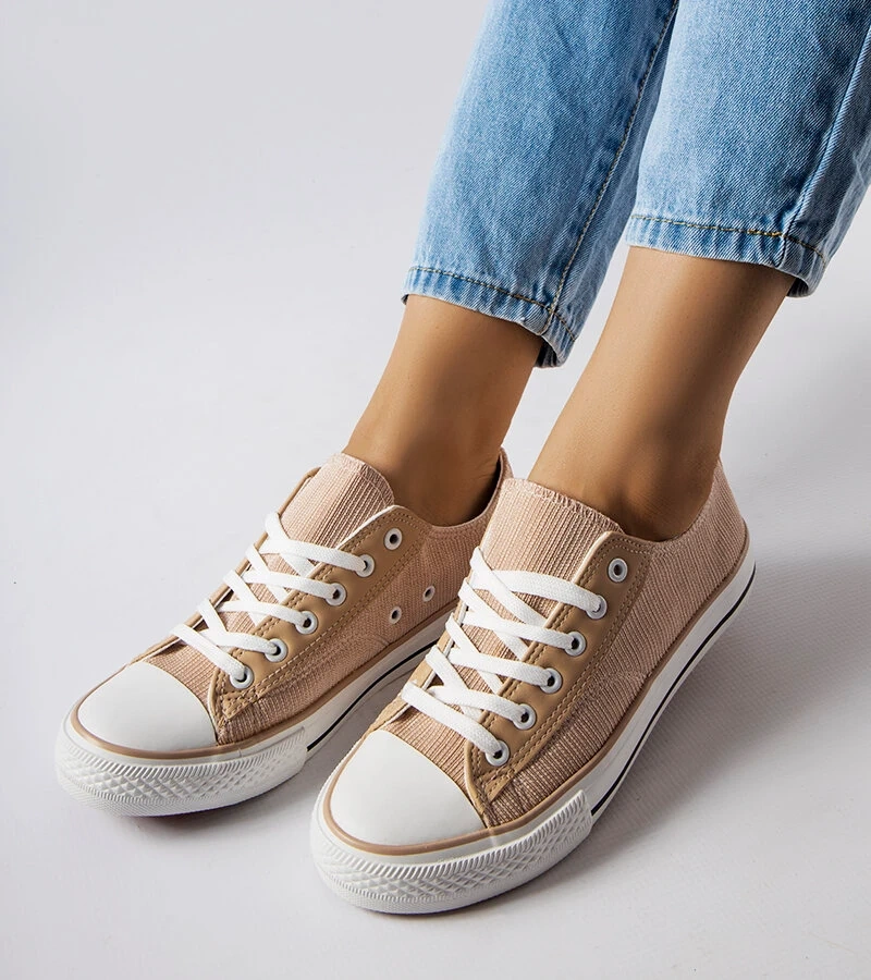 Beige Landro Turnschuhe