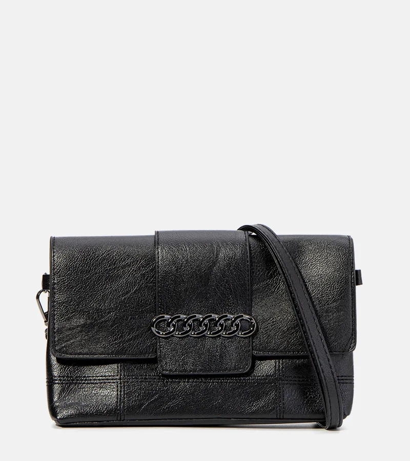 Kleine schwarze Jeanes Handtasche