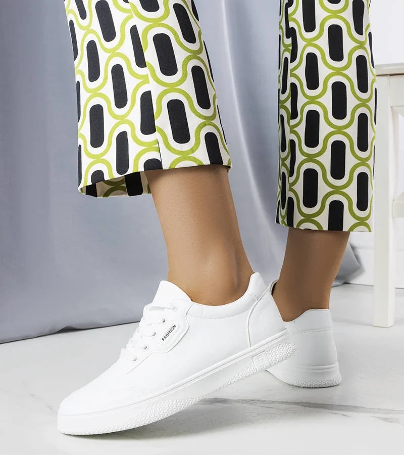 DAMEN LAUFSCHUHE TURNSCHUHE SNEAKER SPORTSCHUHE 9115# WEISS