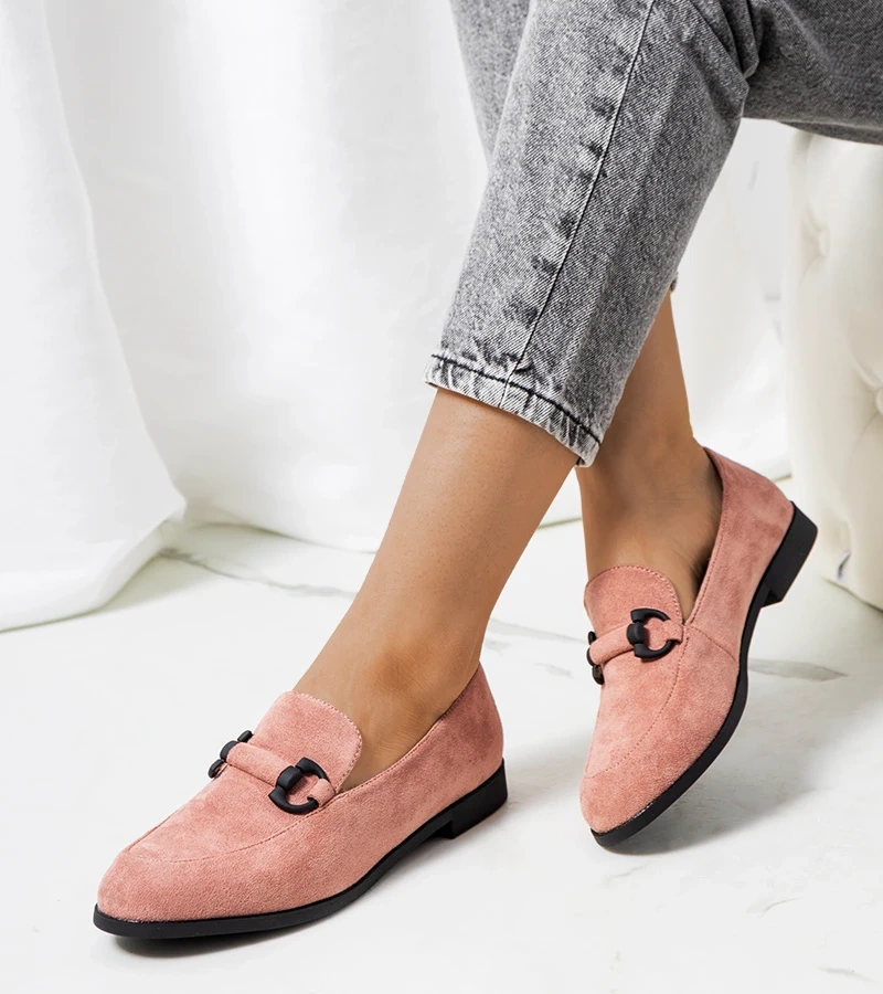 Rosa Lederschuhe Talisa