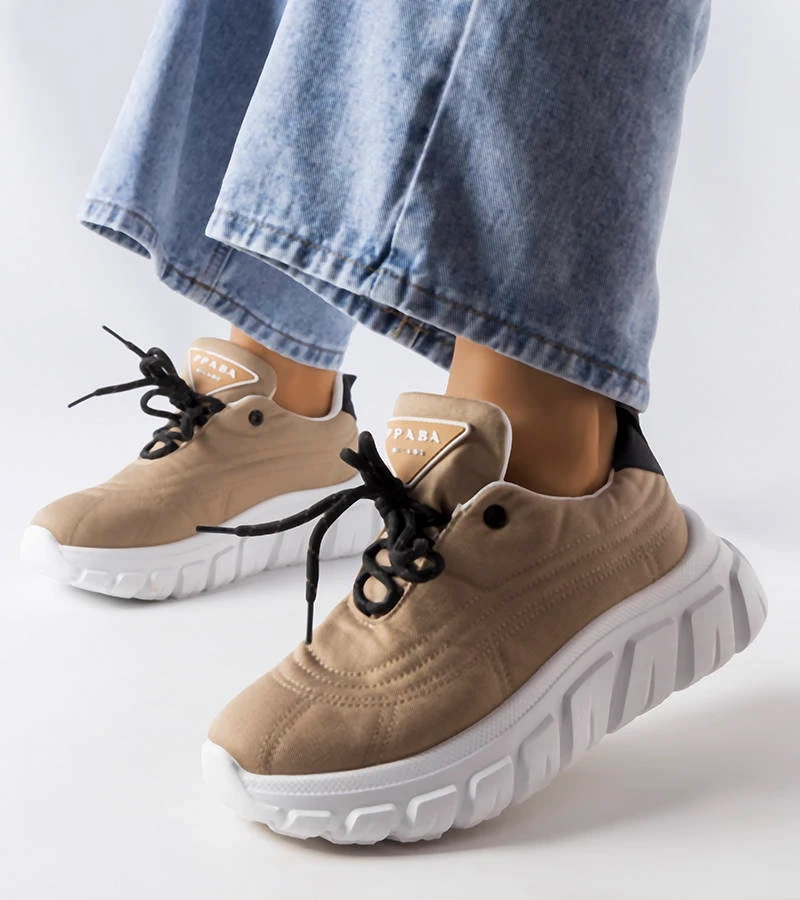 Dunkelbeige Aisys Sneakers