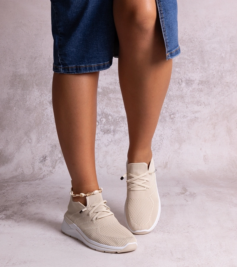 Beige Gaberla Slip-On Sneaker