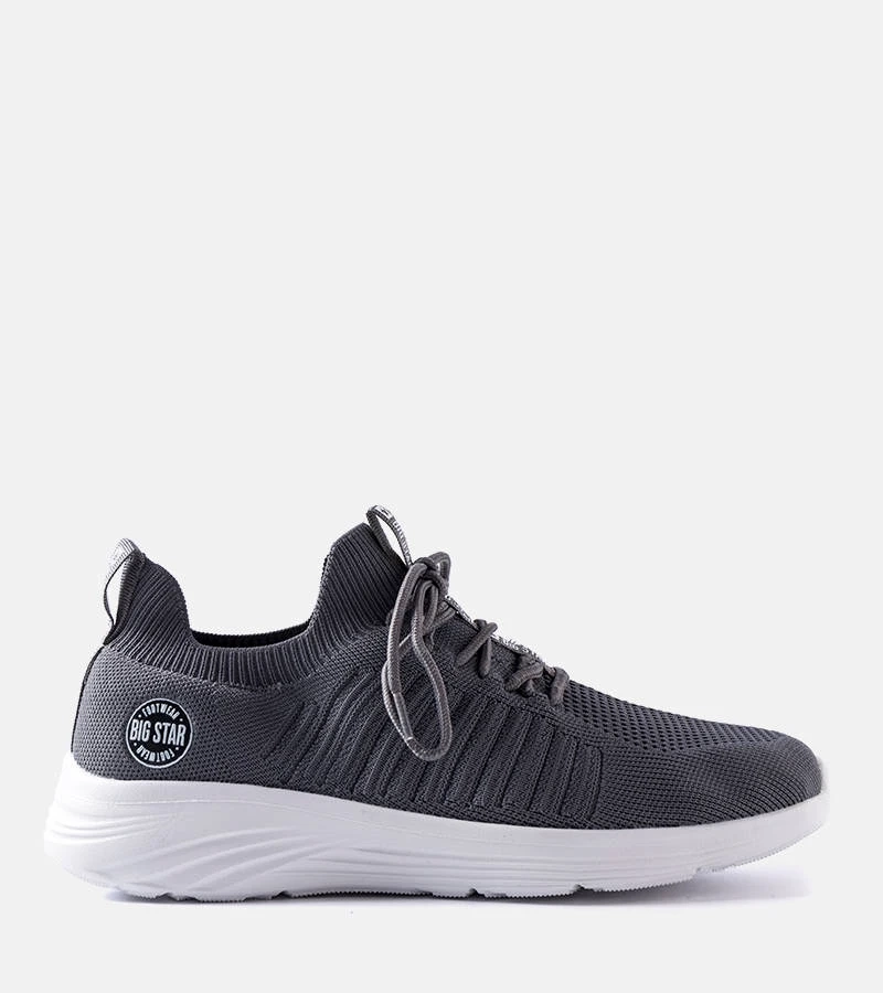 Graue Herren-Sneakers Big Star JJ174290