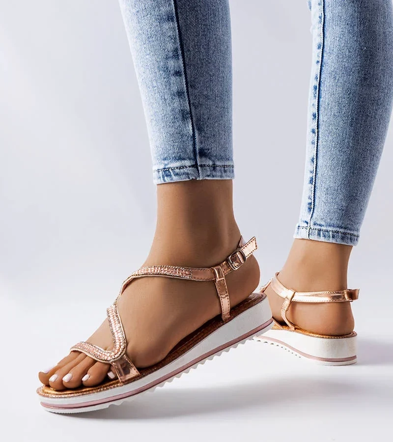 Żółte czółenka na słupku z motywem skóry wężą Dolores