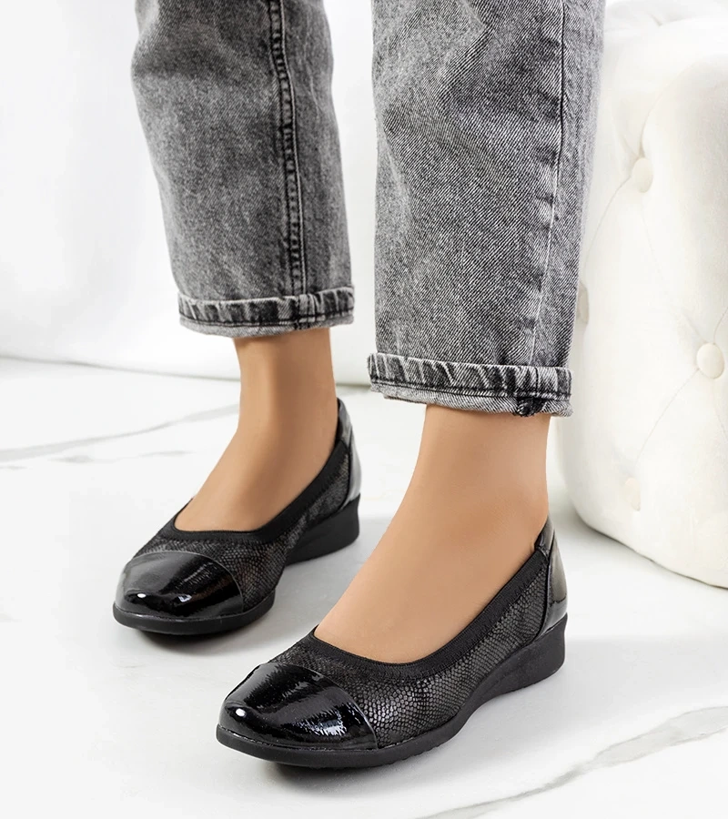 Schwarze Mercer Ballerinas