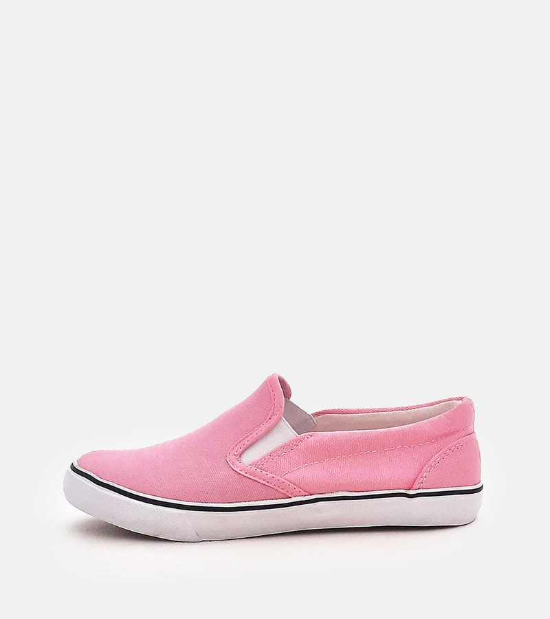 Rosa Kinder-Slip-On-Turnschuhe Lagunes