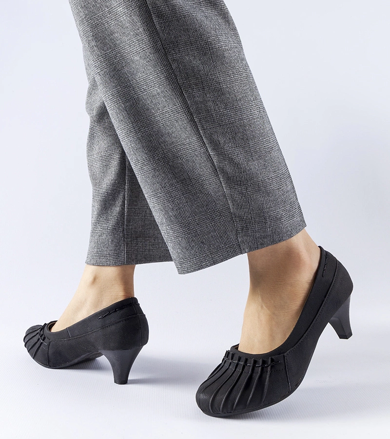 WILDLEDER DAMENSCHUHE SCHUHE STIEFEL STIEFELETTEN HALBSCHUHE A5580 SCHWARZ