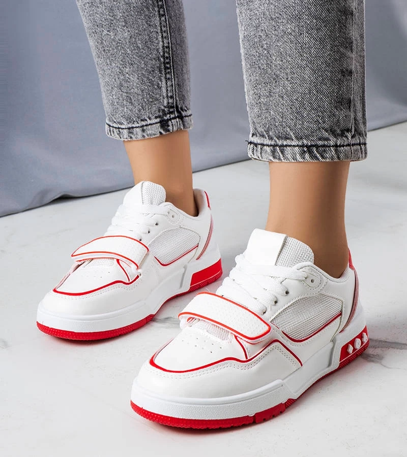 Rote Damen-Sneakers von Ollie