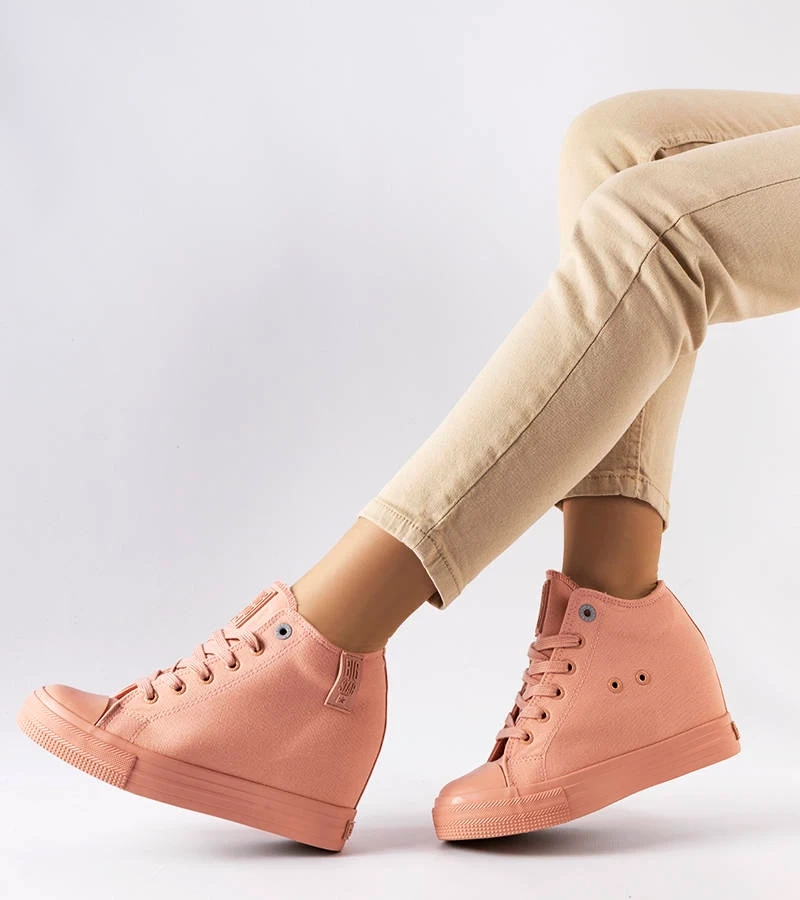 Rosa Keilabsatz-Sneaker BIG STAR LL274036