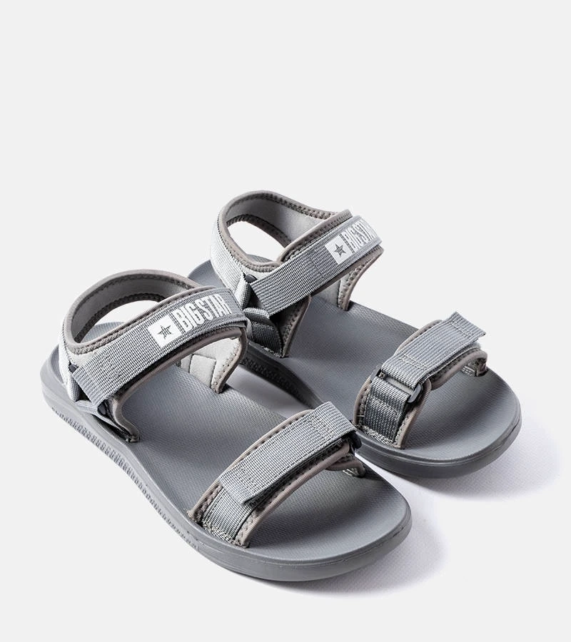 Graue Big Star Sportsandalen HH174843