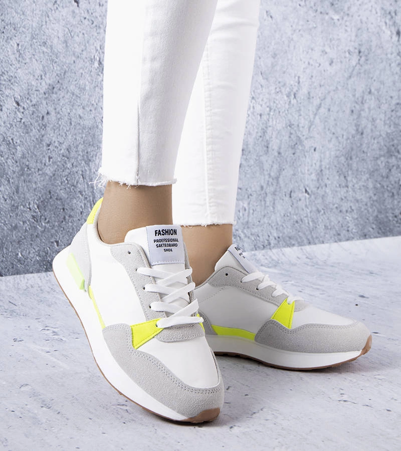 DAMEN LAUFSCHUHE TURNSCHUHE SNEAKER SPORTSCHUHE 9115# WEISS