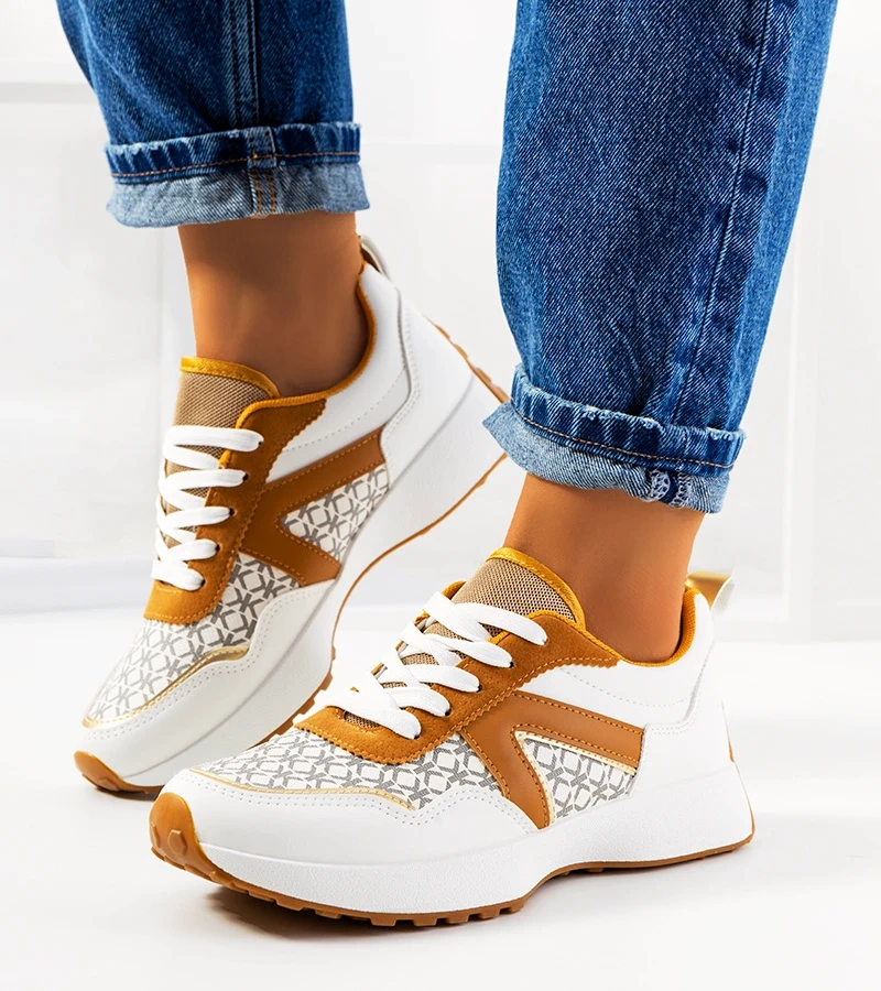 Weiße Damen-Sneakers Isham