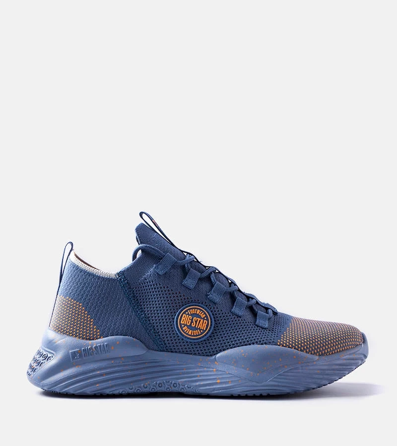 Blaue Herren-Sneakers Big Star LL174280