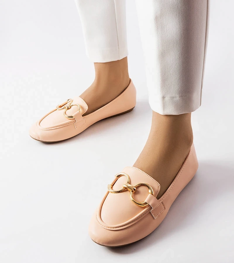 Beige Damen Mokassins von Couturier